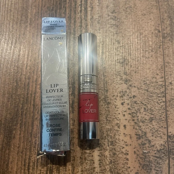 NEW Lancôme Lip Lover Lip Gloss Oil 316 Rose Contre-Temps Discontinued Rare - Picture 1 of 3